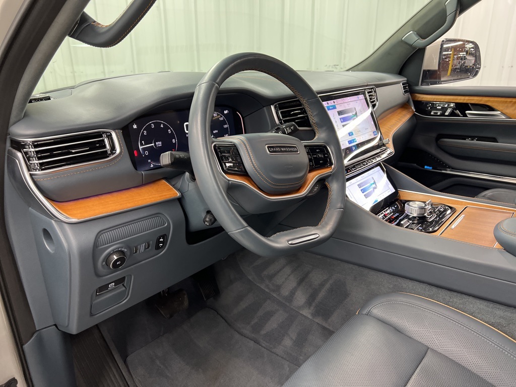 2022 Jeep Grand Wagoneer Series II White at DeMontrond Auto Country