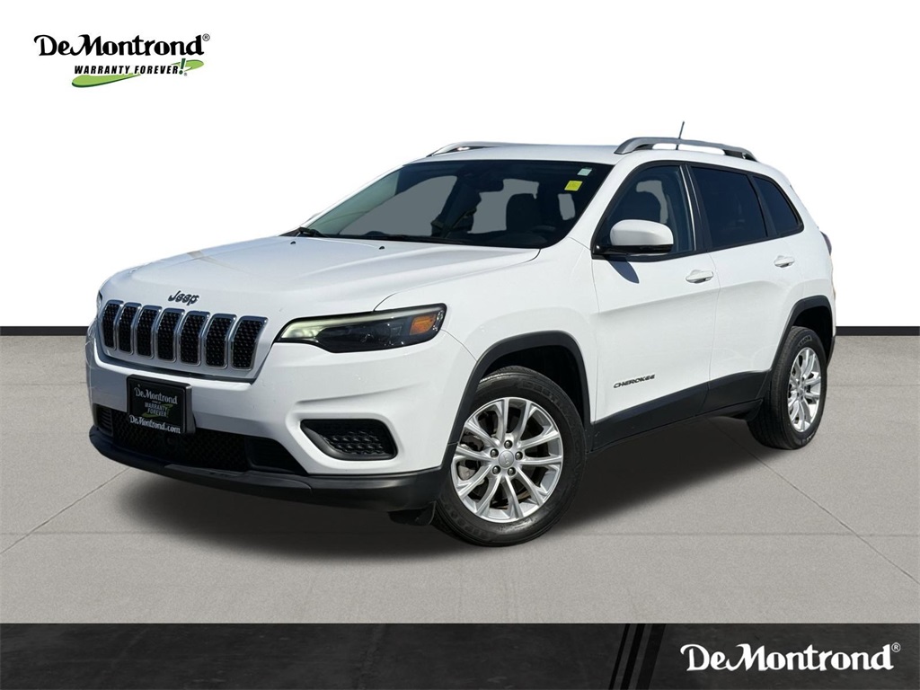 2021 Jeep Cherokee Latitude White at Legacy Ford