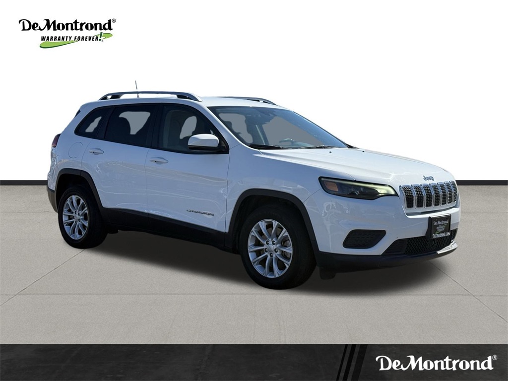 2021 Jeep Cherokee Latitude White at Legacy Ford