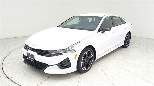 2022 Kia K5 GT-Line White at Joe Myers Mazda Kia