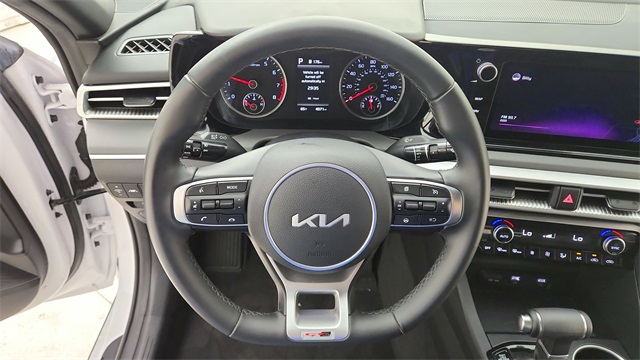 2022 Kia K5 GT-Line White at Joe Myers Mazda Kia