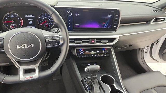 2022 Kia K5 GT-Line White at Joe Myers Mazda Kia