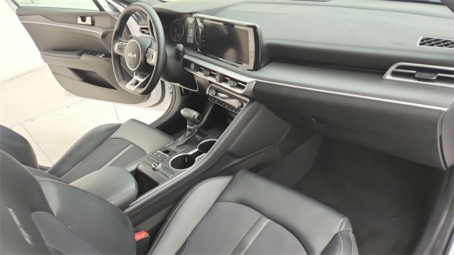 2022 Kia K5 GT-Line White at Joe Myers Mazda Kia