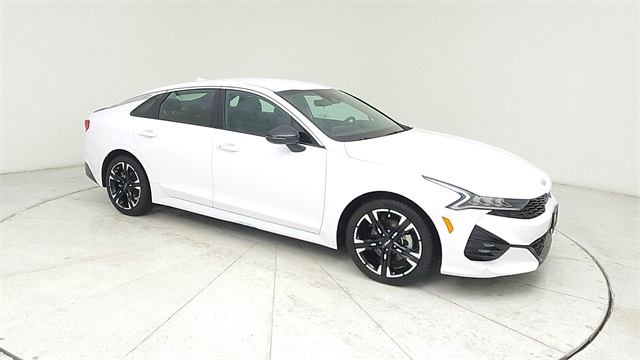 2022 Kia K5 GT-Line White at Joe Myers Mazda Kia