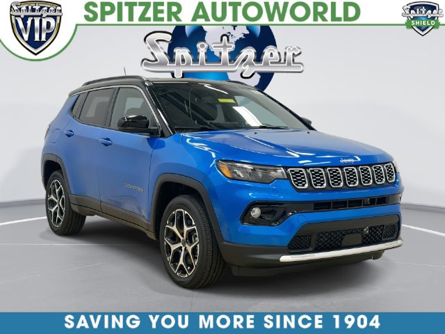 Hydro Blue Pearlcoat 2026 Jeep Compass SUV / Crossover Four-Wheel Drive 8-Speed Automatic