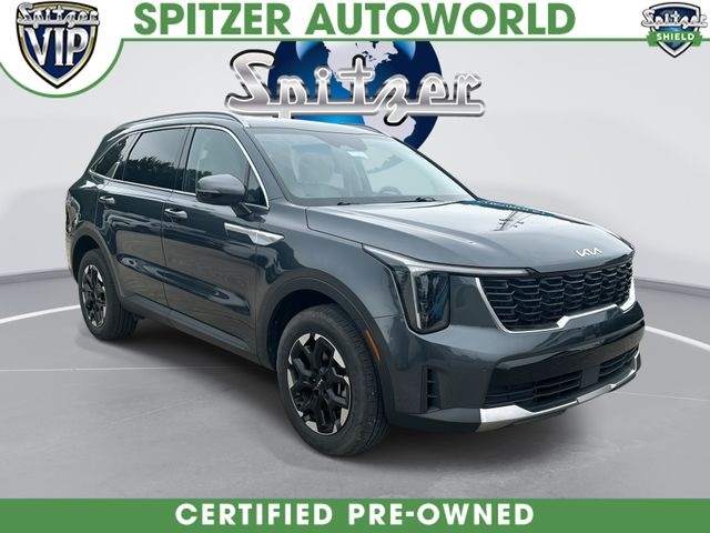 Gray (Gravity Grey) 2025 Kia Sorento S AWD SUV / Crossover All-Wheel Drive 8-Speed Automatic