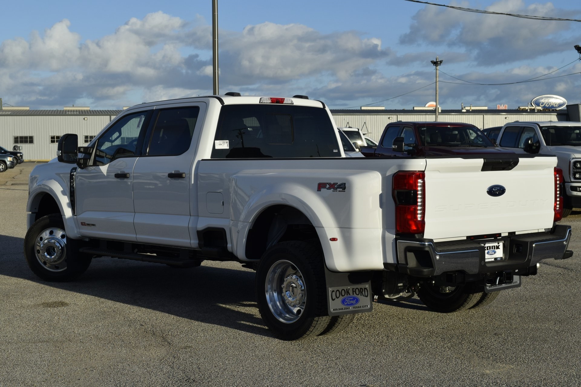 2026 Ford F-450SD XLT White at Wharton Ford