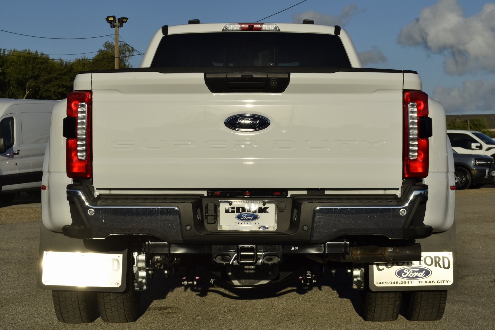 2026 Ford F-450SD XLT White at Wharton Ford