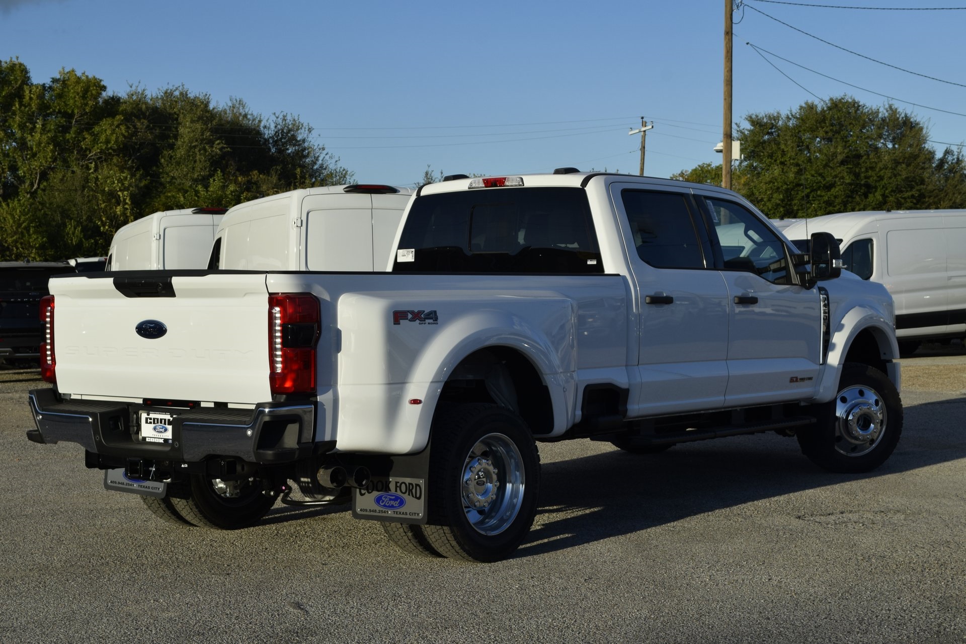 2026 Ford F-450SD XLT White at Wharton Ford