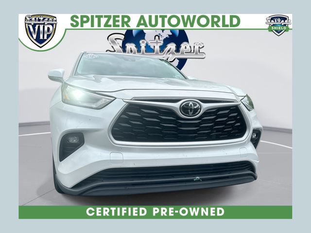 Pearl 2023 Toyota Highlander SUV / Crossover Front-Wheel Drive 8-Speed Automatic