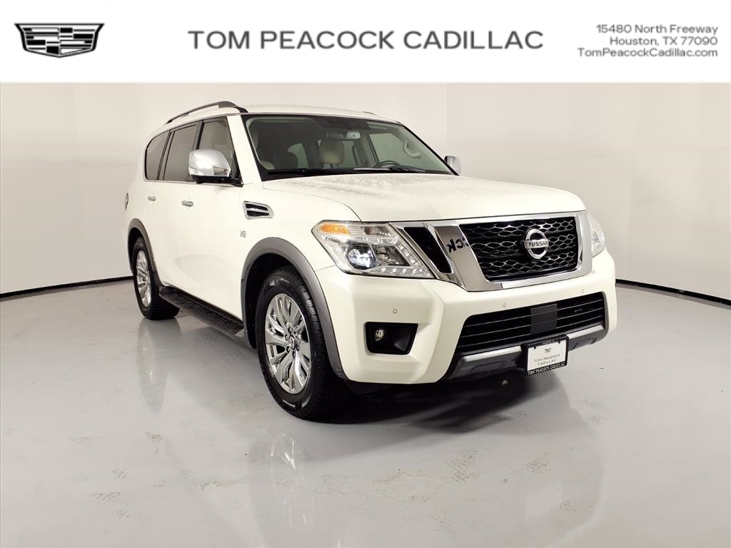 2019 Nissan Armada SL White at Emmons Autoplex