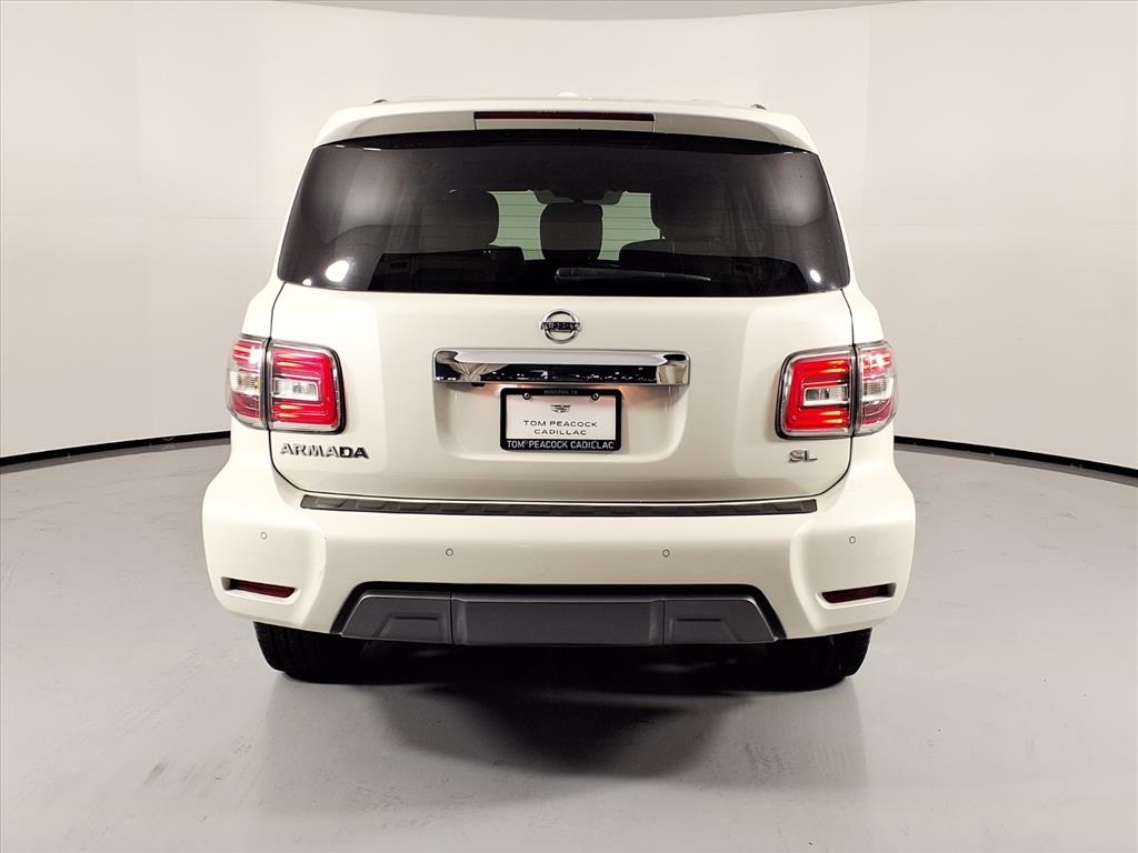 2019 Nissan Armada SL White at Emmons Autoplex