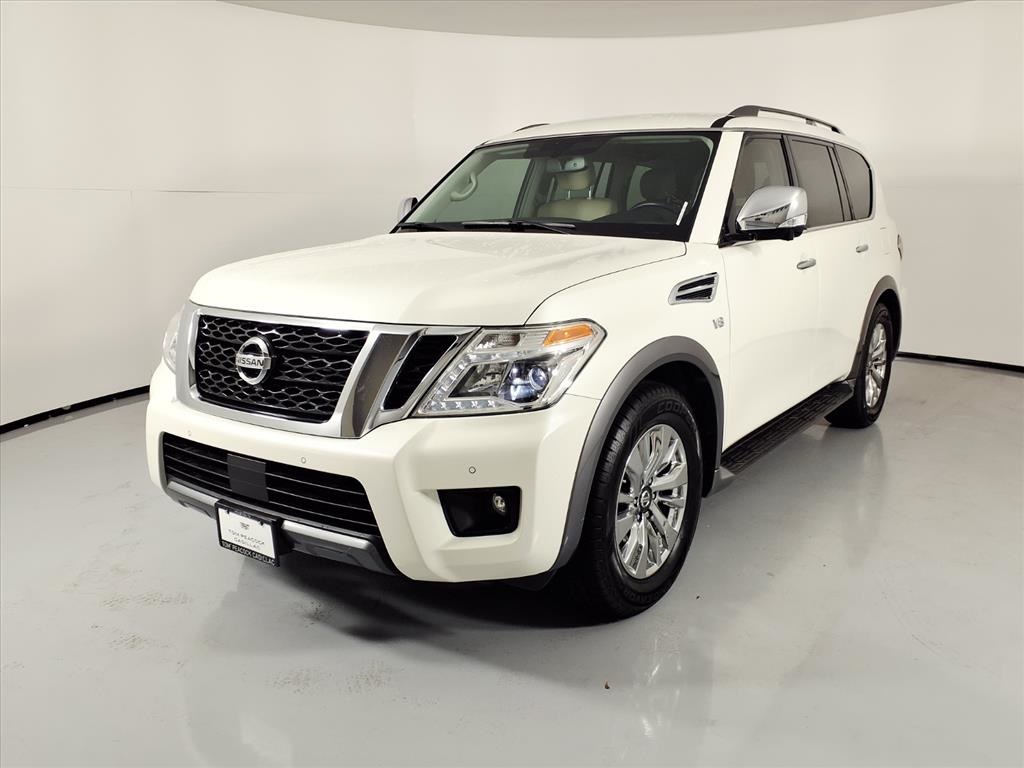 2019 Nissan Armada SL White at Emmons Autoplex