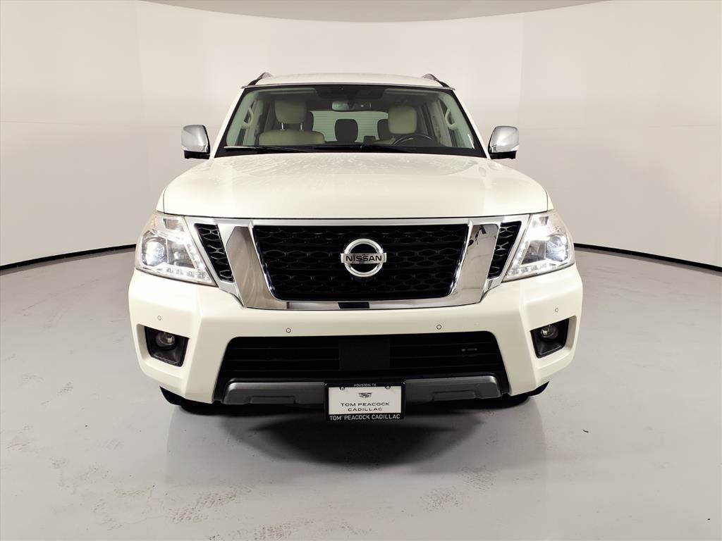 2019 Nissan Armada SL White at Emmons Autoplex