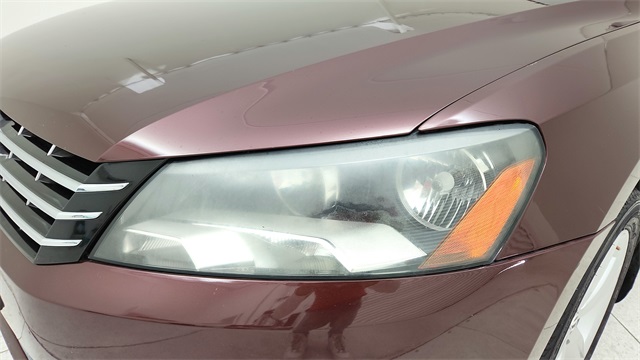 2013 Volkswagen Passat TDI SE Red at DeMontrond Gulf Freeway