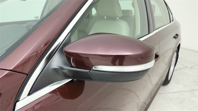 2013 Volkswagen Passat TDI SE Red at DeMontrond Gulf Freeway