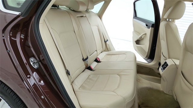 2013 Volkswagen Passat TDI SE Red at DeMontrond Gulf Freeway