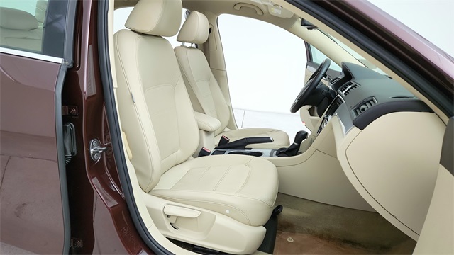 2013 Volkswagen Passat TDI SE Red at DeMontrond Gulf Freeway