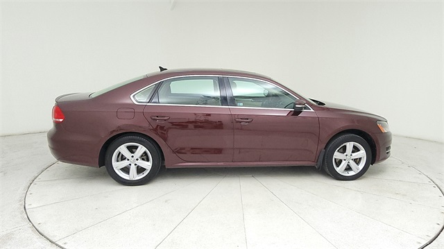 2013 Volkswagen Passat TDI SE Red at DeMontrond Gulf Freeway