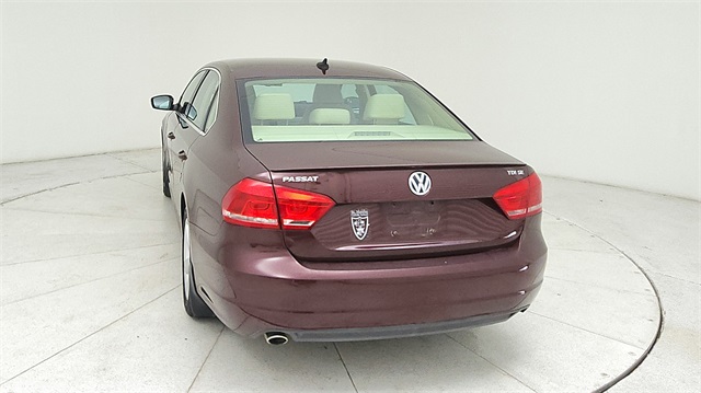 2013 Volkswagen Passat TDI SE Red at DeMontrond Gulf Freeway