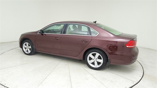 2013 Volkswagen Passat TDI SE Red at DeMontrond Gulf Freeway