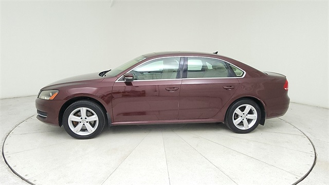 2013 Volkswagen Passat TDI SE Red at DeMontrond Gulf Freeway