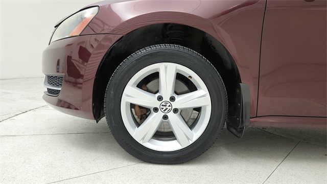 2013 Volkswagen Passat TDI SE Red at DeMontrond Gulf Freeway