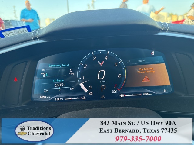 2024 Chevrolet Corvette Stingray Gray at Central Houston Nissan