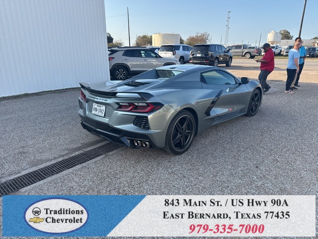 2024 Chevrolet Corvette Stingray Gray at Central Houston Nissan