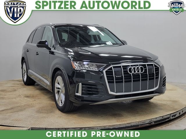 Mythos Black Metallic 2023 Audi Q7 quattro Prestige 55 TFSI SUV / Crossover All-Wheel Drive 8-Speed Automatic