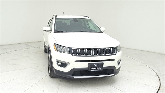 2019 Jeep Compass Limited White at Bayshore Chrysler Jeep Dodge Ram