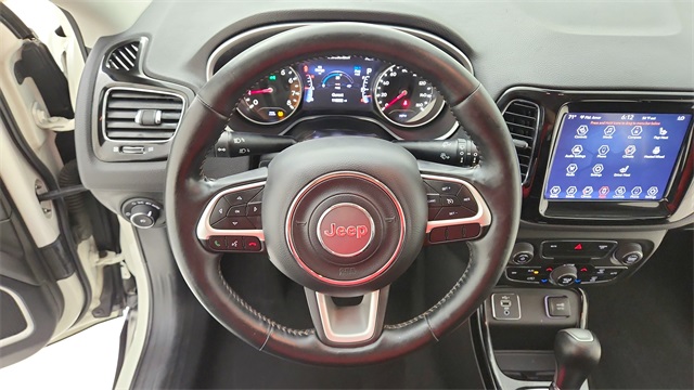 2019 Jeep Compass Limited White at Bayshore Chrysler Jeep Dodge Ram