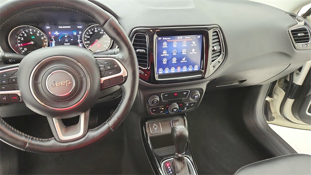 2019 Jeep Compass Limited White at Bayshore Chrysler Jeep Dodge Ram