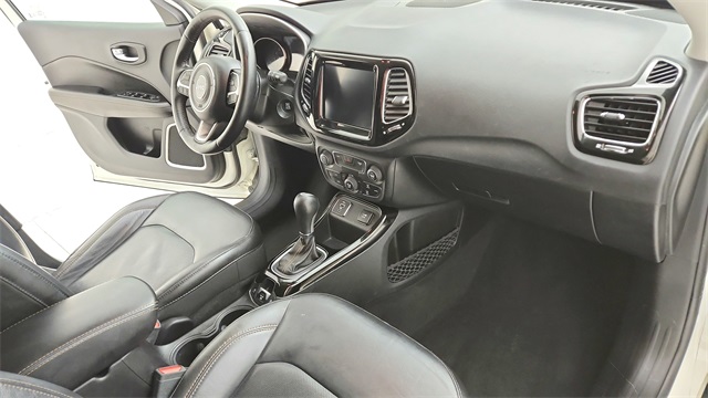 2019 Jeep Compass Limited White at Bayshore Chrysler Jeep Dodge Ram