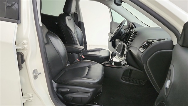 2019 Jeep Compass Limited White at Bayshore Chrysler Jeep Dodge Ram