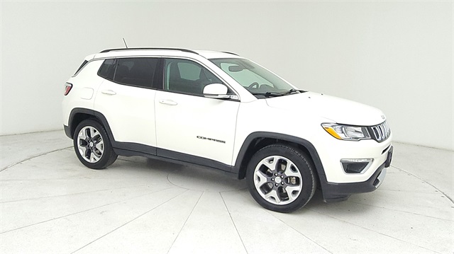 2019 Jeep Compass Limited White at Bayshore Chrysler Jeep Dodge Ram