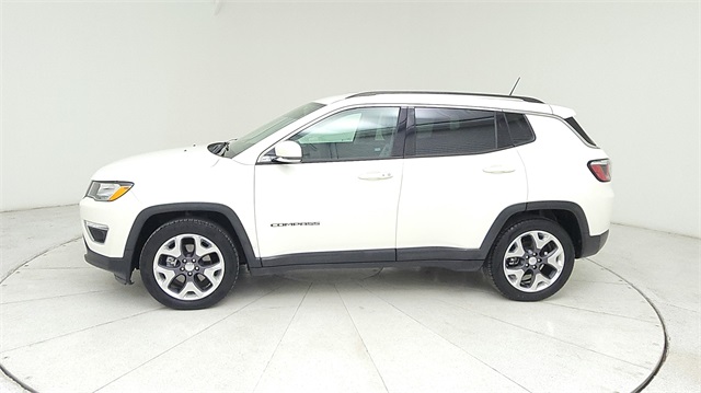 2019 Jeep Compass Limited White at Bayshore Chrysler Jeep Dodge Ram