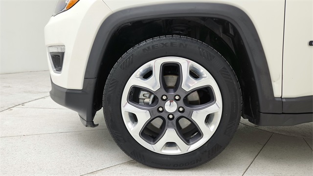 2019 Jeep Compass Limited White at Bayshore Chrysler Jeep Dodge Ram