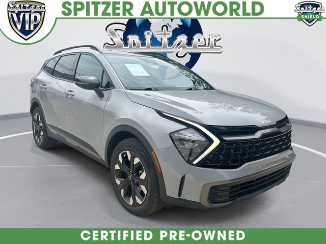 Wolf Gray 2023 Kia Sportage SUV / Crossover All-Wheel Drive 8-Speed Automatic