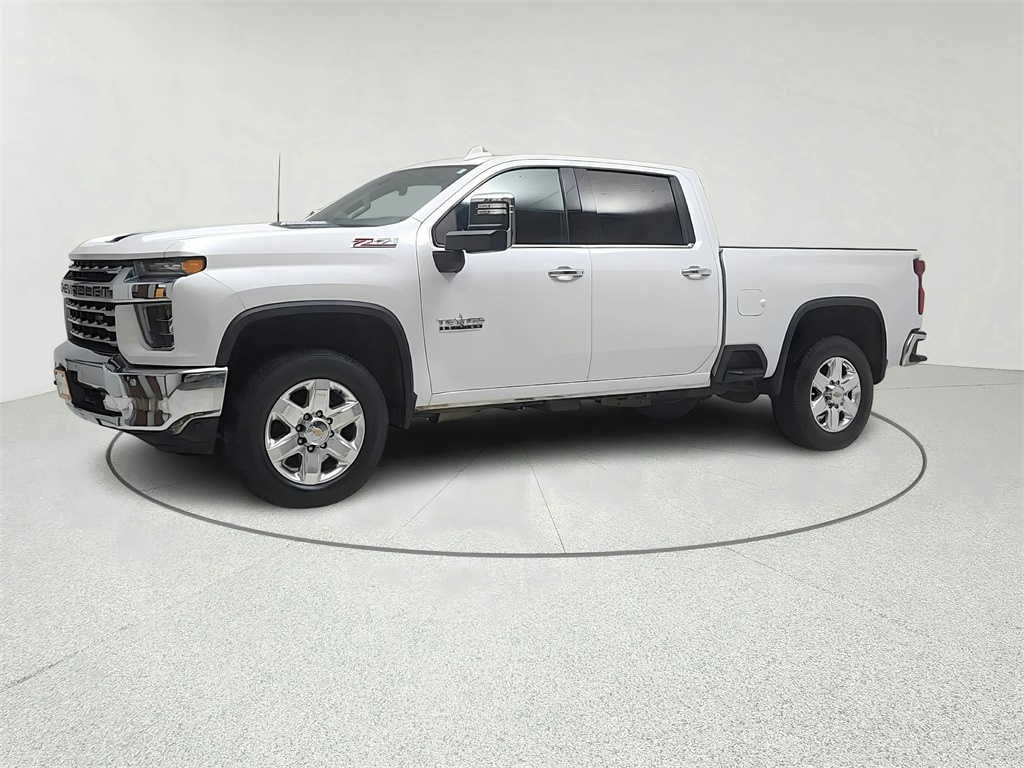2021 Chevrolet Silverado 2500HD LTZ White at Mac Haik CDJR North Houston