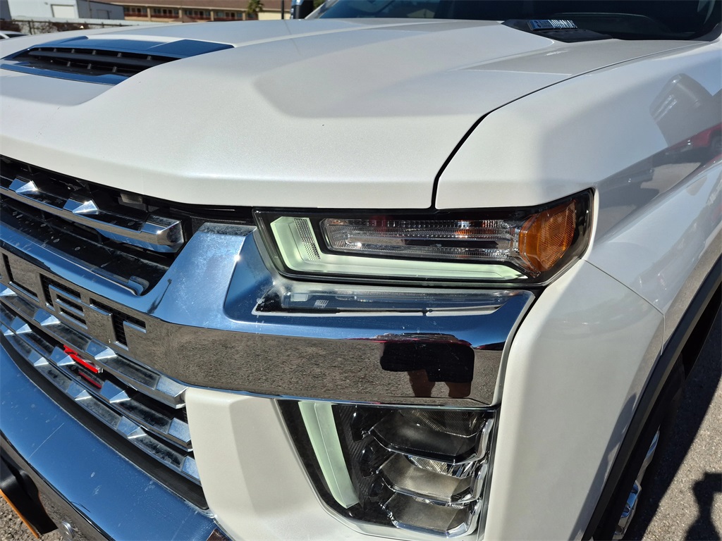 2021 Chevrolet Silverado 2500HD LTZ White at Mac Haik CDJR North Houston