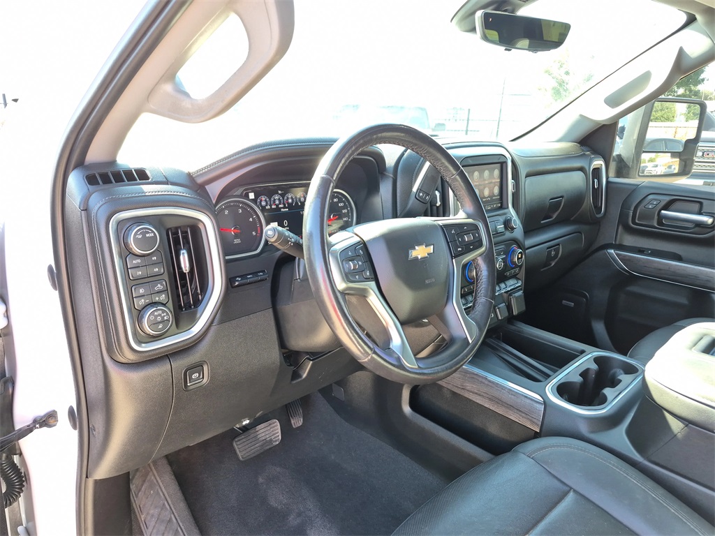 2021 Chevrolet Silverado 2500HD LTZ White at Mac Haik CDJR North Houston