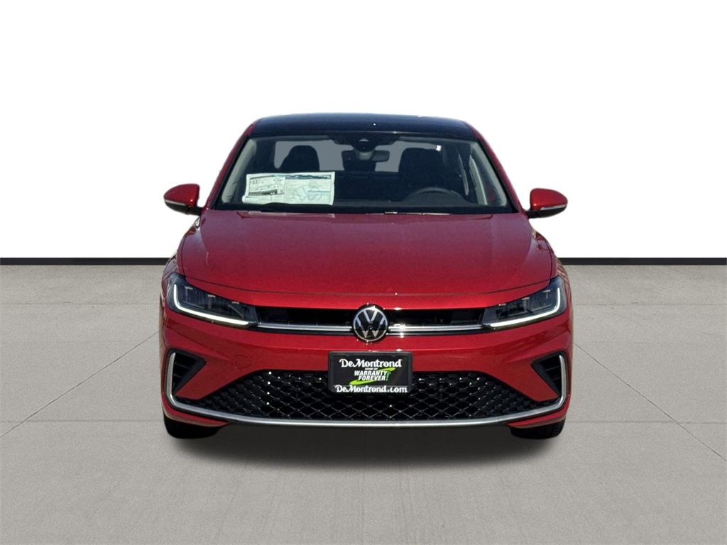 2025 Volkswagen Jetta 1.5T SEL Red at DeMontrond Automotive Group
