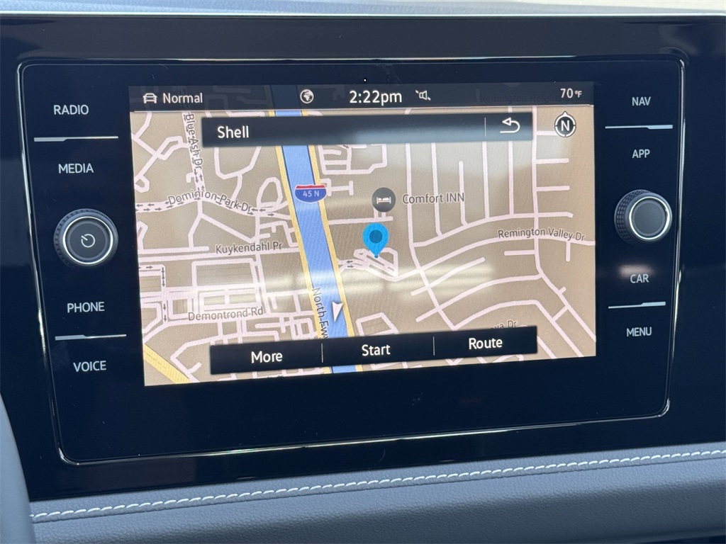 2025 Volkswagen Jetta 1.5T SEL Red at DeMontrond Automotive Group