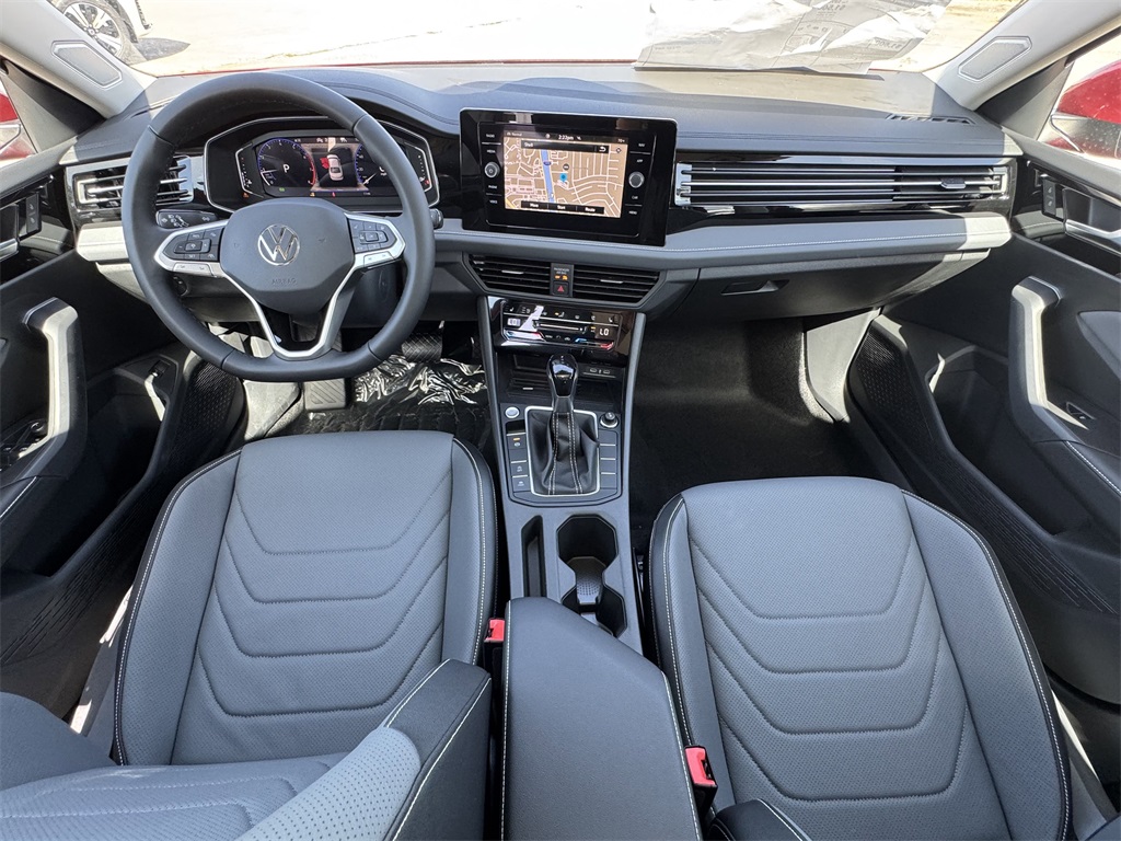 2025 Volkswagen Jetta 1.5T SEL Red at DeMontrond Automotive Group