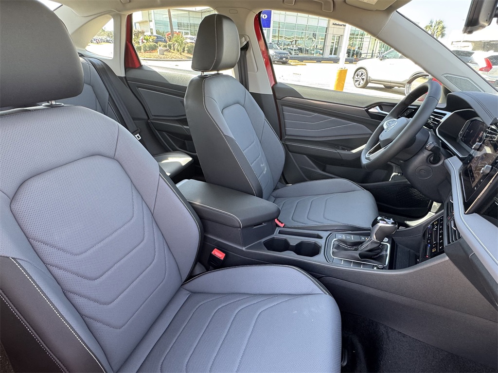 2025 Volkswagen Jetta 1.5T SEL Red at DeMontrond Automotive Group