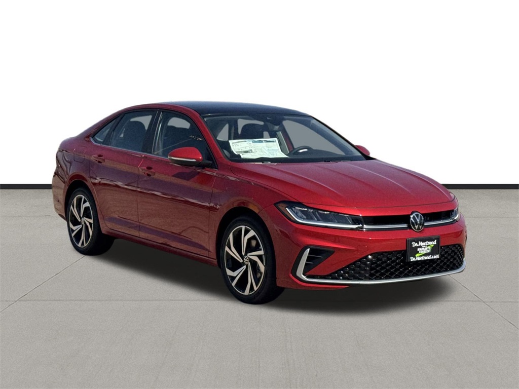 2025 Volkswagen Jetta 1.5T SEL Red at DeMontrond Automotive Group