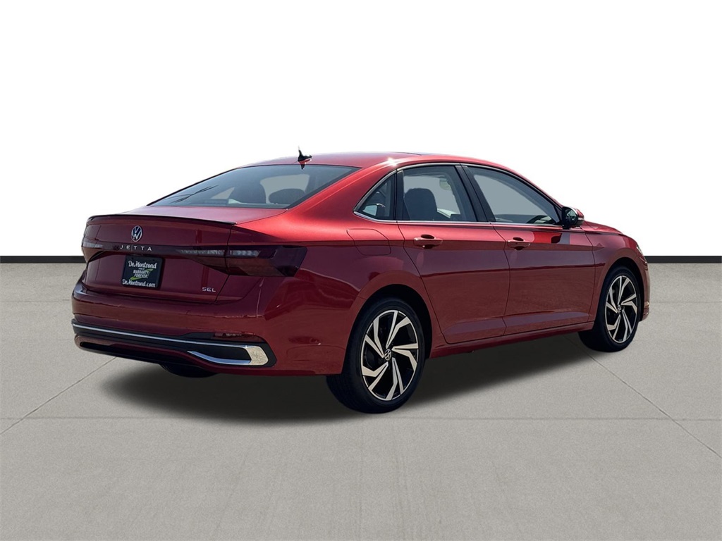 2025 Volkswagen Jetta 1.5T SEL Red at DeMontrond Automotive Group