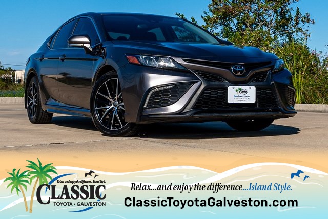2022 Toyota Camry SE Gray at Shottenkirk Kia Fort Bend