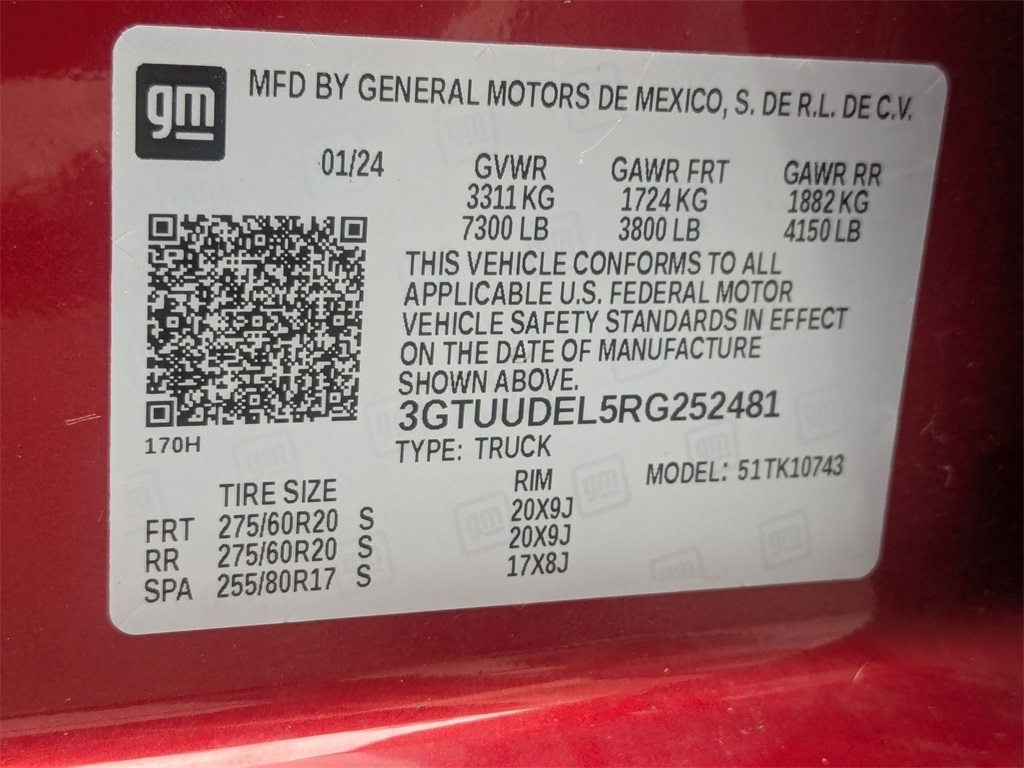Used 2024 GMC Sierra 1500 For Sale in Findlay, OH